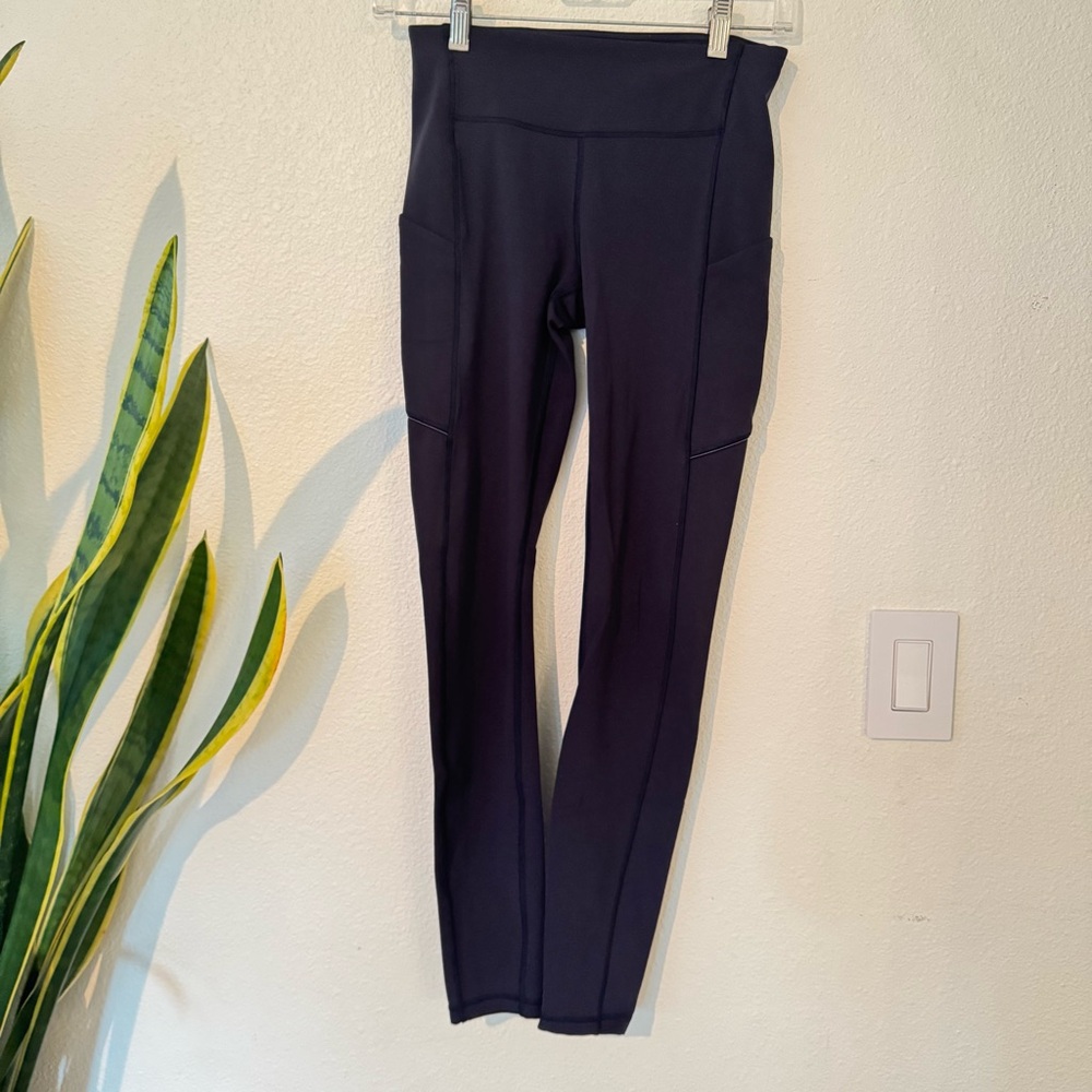 Lululemon | Navy Leggings Wunder Under